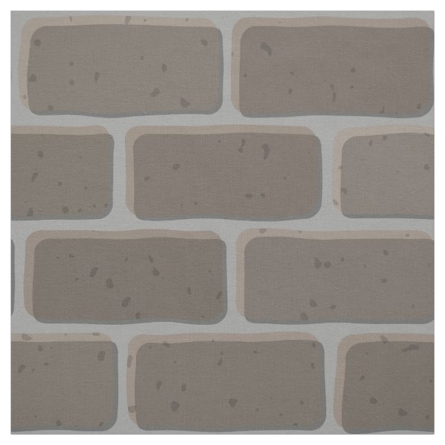 Grå färg Brickwall Tyg (Provkarta)