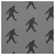 Grå färg för Bigfoot Silhouettesmönster och svart