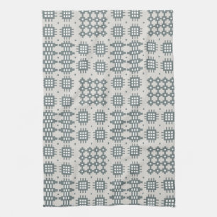 Grå färg för design för Tapestry för Kökshandduk