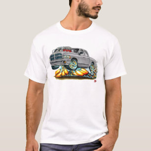 Grå färg för fint SRT10 Dual Cablastbilen T Shirt