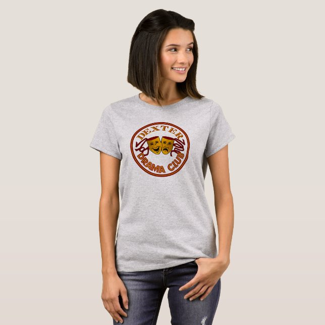 Grå färg för grundläggande Tshirt för Tröja (Hel framsida)