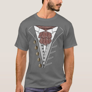 Grå färg för T-tröja för smokingCravatDiplomat Tee Shirt