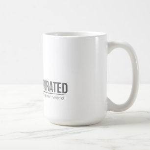 Grå färg inkorporerad mugg