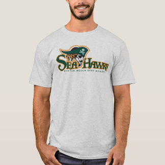 Grå färg lurar Seahawks T-tröja (L) Tee Shirt