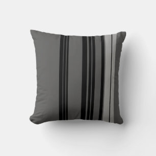 Grå färg svart abstrakt för design för kudde