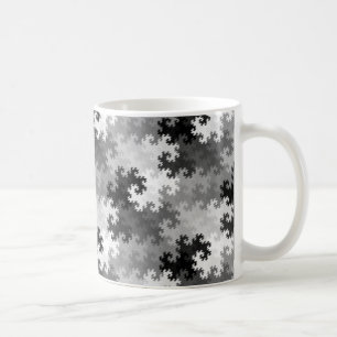 Grå färg vinkar kaffemugg