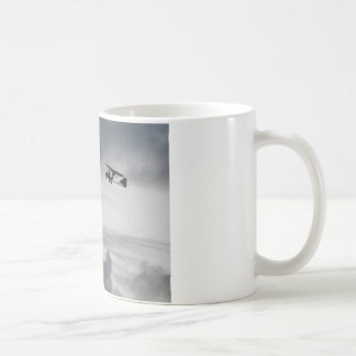 Grå färgflyg kaffemugg