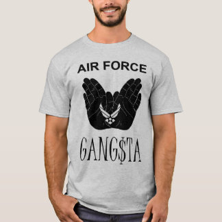 Grå färgflygvapen Gangsta T-shirt