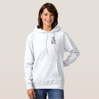 Grå färgHoodiecitationstecken T-shirt
