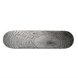 Grå färgspindelnätSkateboard Skateboard Bräda 21,5 Cm