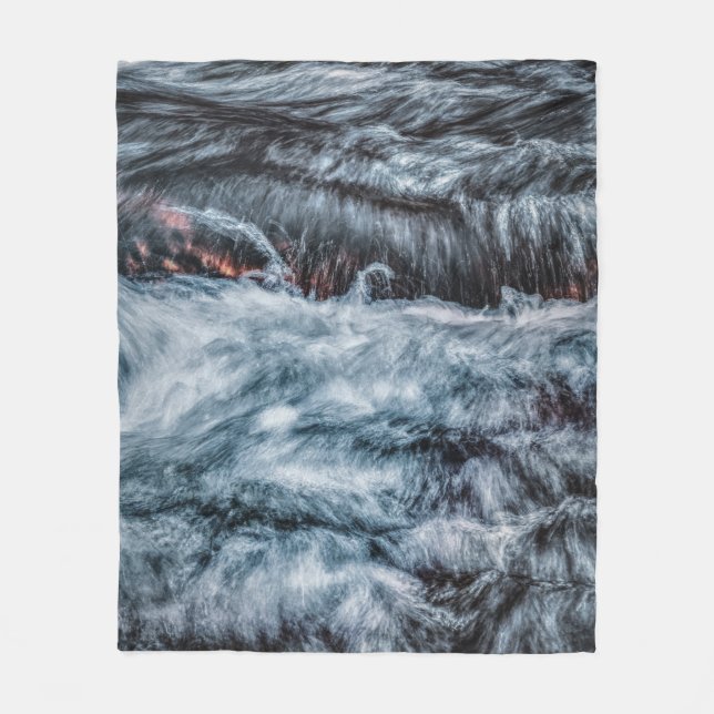 Grå Fleecefilt (Framsidan)