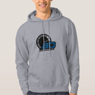 Grå för AB-Hoodie [hållen Stumt] Munkjacka