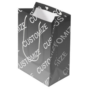 Grå (föränderlig färg) Ombre & textmönster