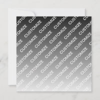 Grå (föränderlig färg) Ombre & textmönster