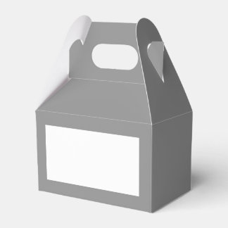 Grå Gavel Favor Box Presentaskar