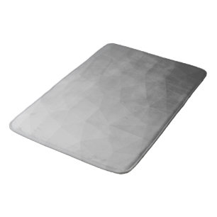 Grå Gradient Geometriskt Nätmönster Badrumsmatta