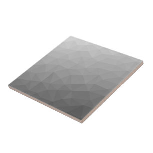Grå Gradient Geometriskt Nätmönster Kakelplatta