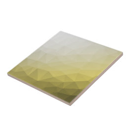 Grå Gul ombré Nät cool elegant Mönster Kakelplatta