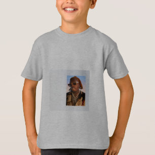 Grå Gunna Wunna T - skjorta för pojkar Shirt