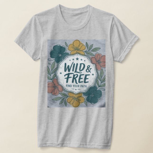 Grå halva T-shirt (Laydown)