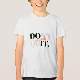Grå halvärmad T-shirt för barn