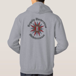 Grå hoodie