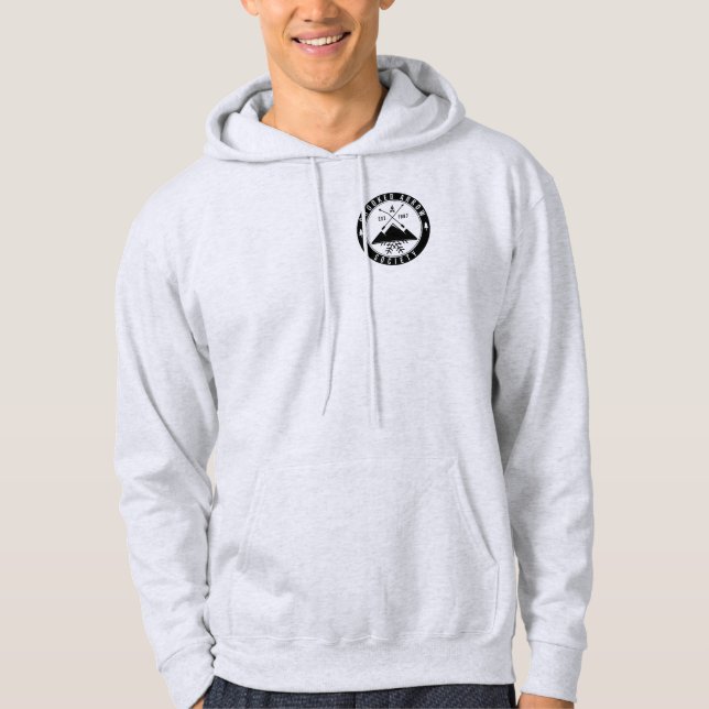 Grå Hoodie (Framsida)