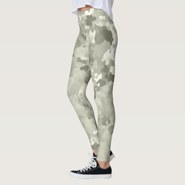 Grå kamouflage leggings (Vänster)