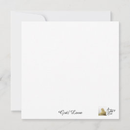 Grá/Kärlek-platta kort