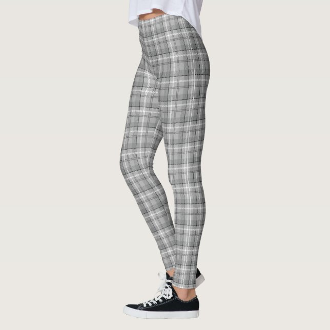 Grå Karotröjor Leggings (Vänster)