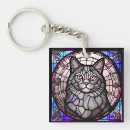 Grå katt 