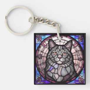 Grå katt 