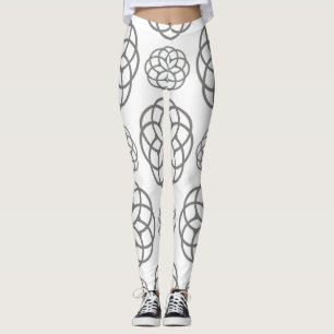 Grå Leggings