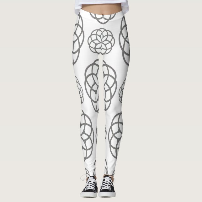 Grå Leggings (Framsida)