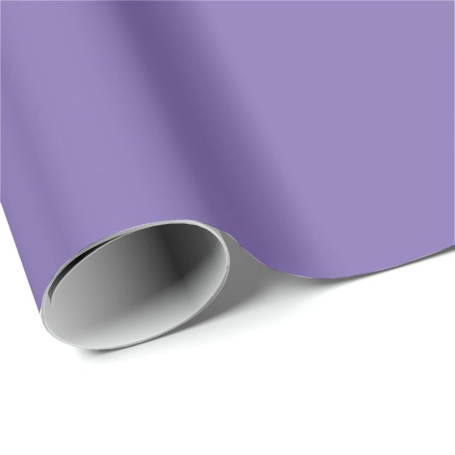 Grå Lila Presentpapper (Rullad Hörn)