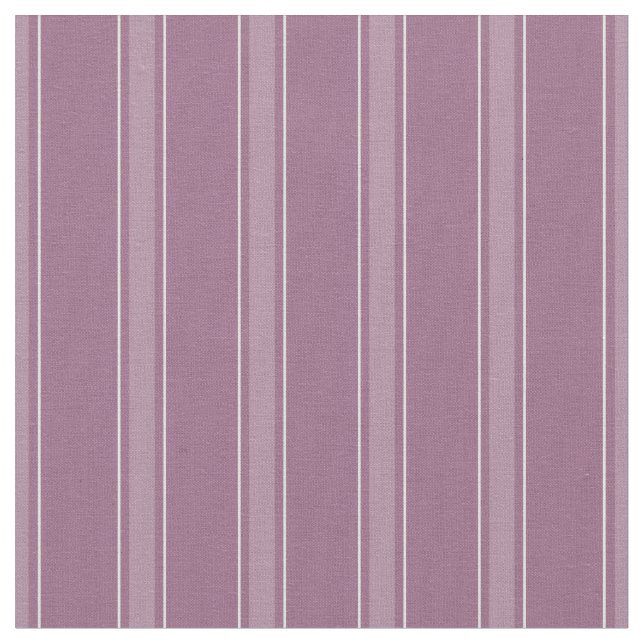 Grå Magenta & Ljus Grå Magenta Ränder Tyg (Närbild)