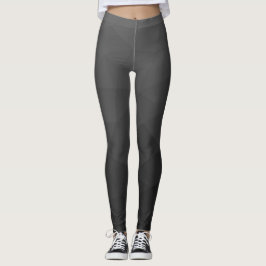 Grå mörk gradient geometrisk mesh-mönster leggings