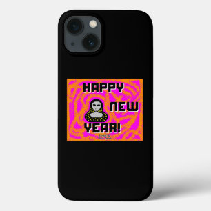 Grå nyår Önskemål Apple iPhone 13 Fodral