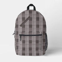 Grå och grå Plaid, Ditt Namn