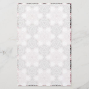 Grå och rosa brevpapper