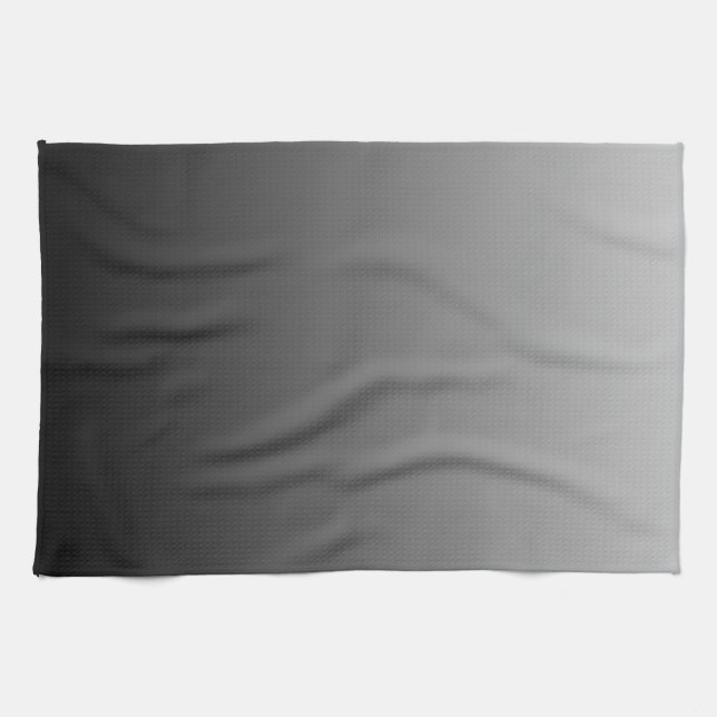 Grå Ombre Kökshandduk (Horisontell)