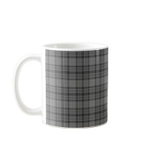 Grå Plaid Tartan