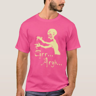 grå retro t shirt