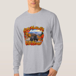 Grå_Rökigt Mt Fall Trail Terapi T Shirt
