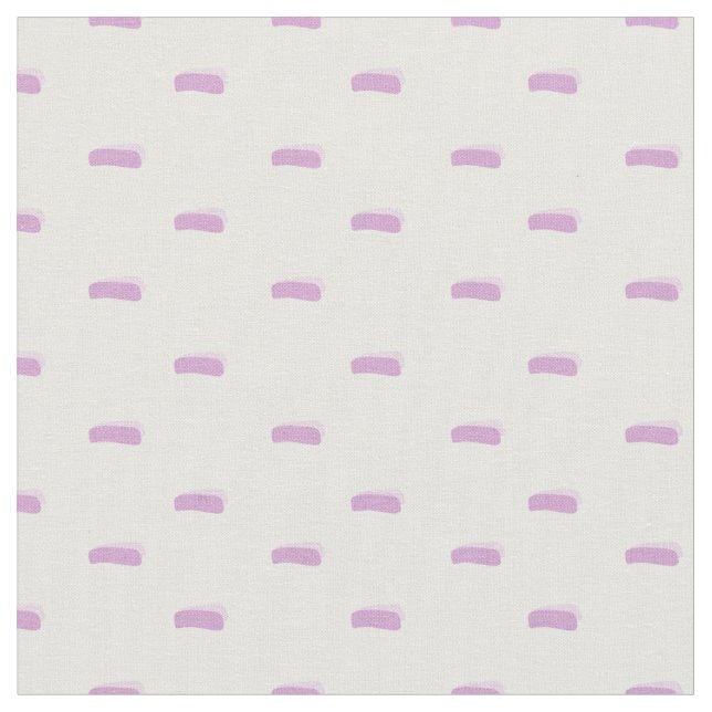 Grå Rosa Minimalistiska Streck på Vitt Tyg (Närbild)