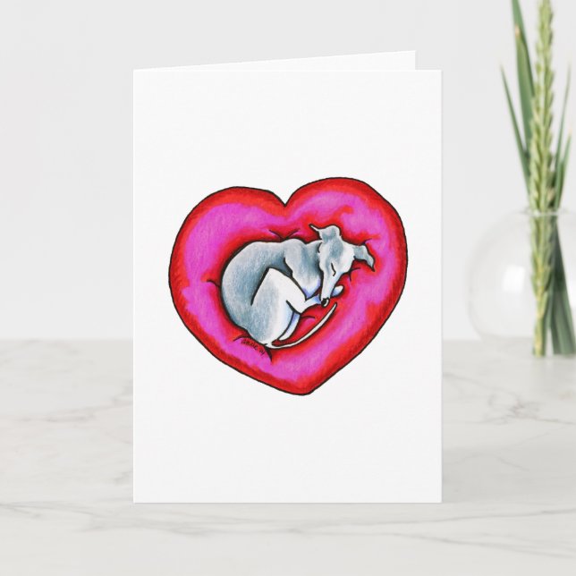 Grå Snuggle Bug Kort (Framsida)