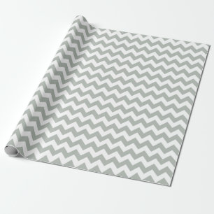 Grå sparresicksack för silver som slår in pappe presentpapper