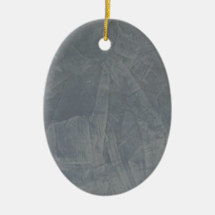 Grå Suede Julgransprydnad Keramik