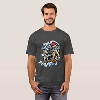 Grå T-Shirt för Män & Kvinnor | Premium Bomull