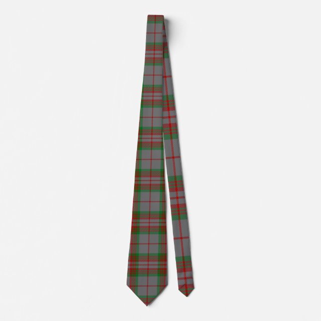 Grå Tartan för klan Slips (Framsida)